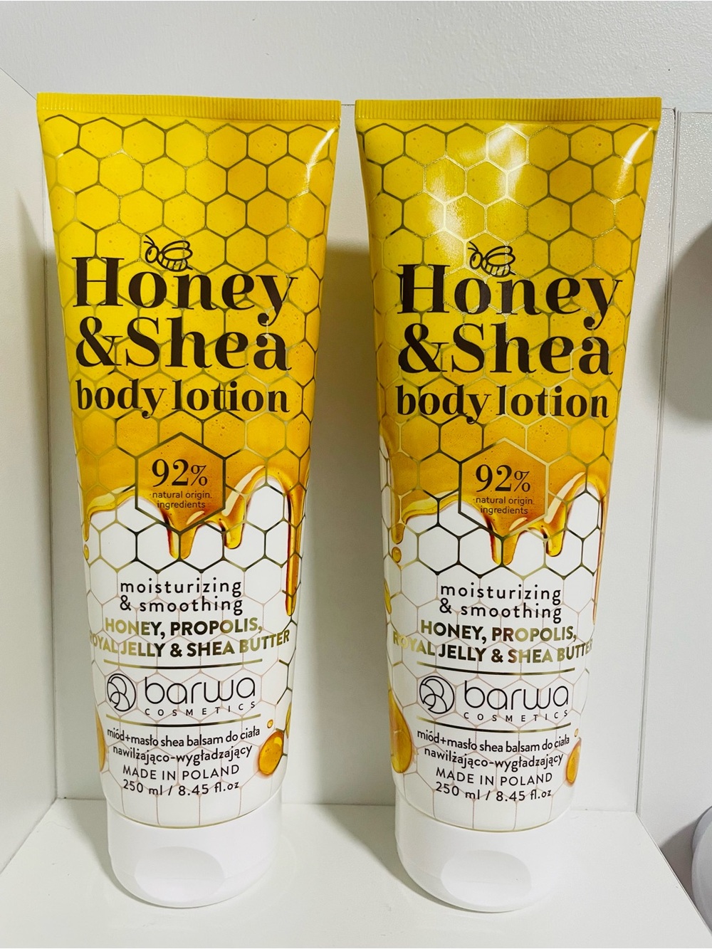 Honey & Shea Body Lotion - Yellow